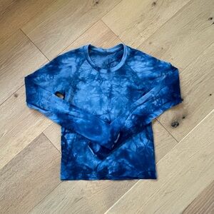 LULULEMON Swiftly Tech Long Sleeve Shirt 2.0 Race Length - Marble Dye Commander